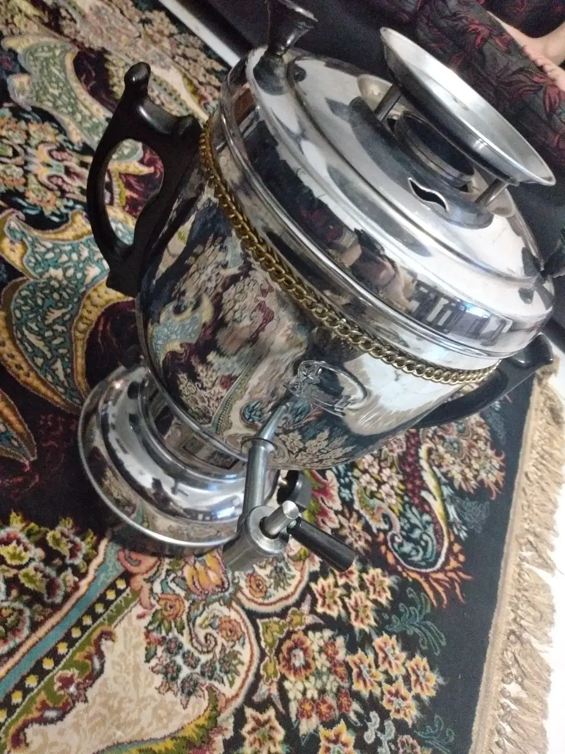 سماور گازی نو|سماور، چایساز، قهوهساز|رشت, کوی فکوری|دیوار