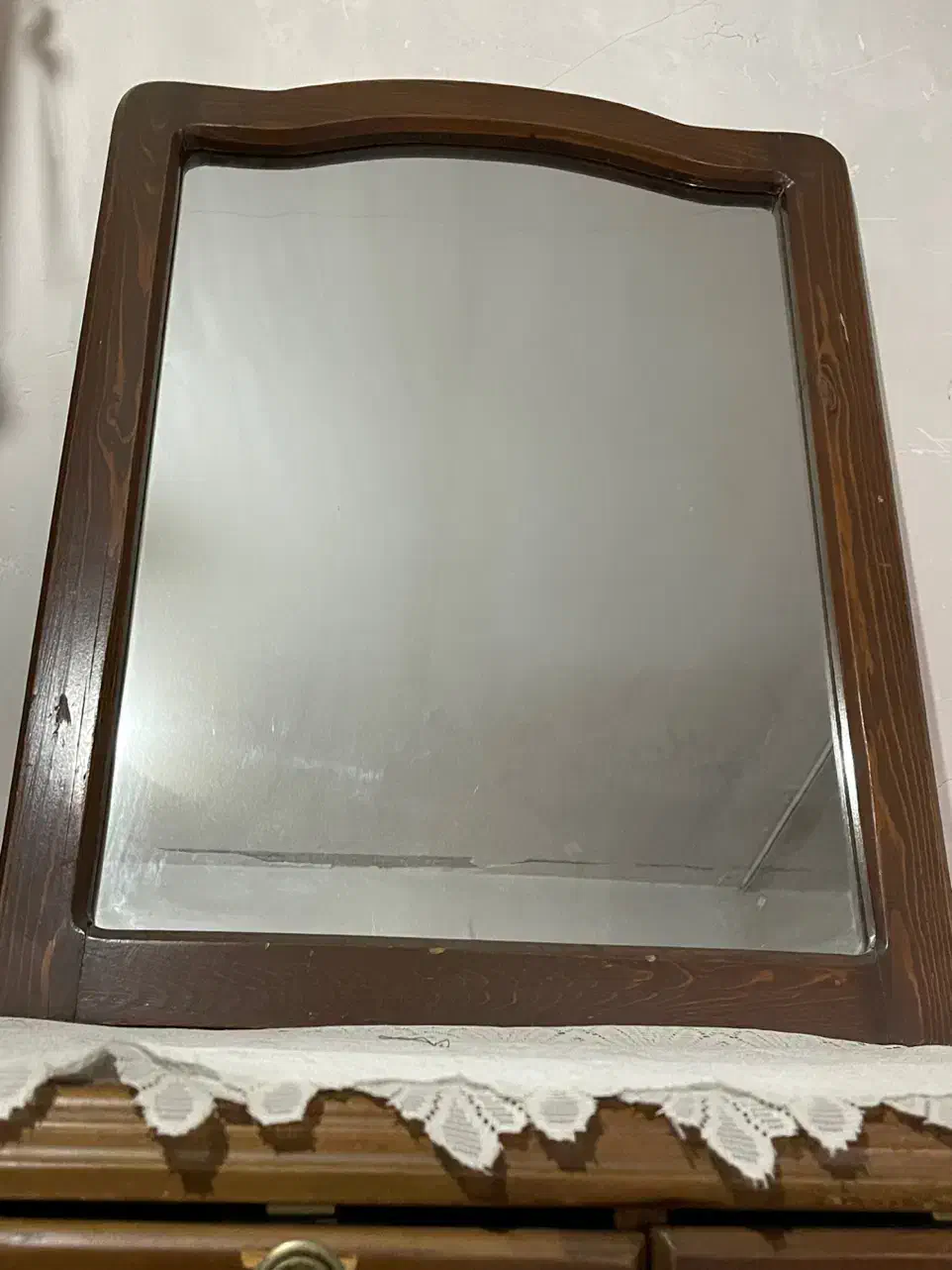 آیینه قاب چوبی|آینه|هشتگرد, هشتگرد قدیم|دیوار