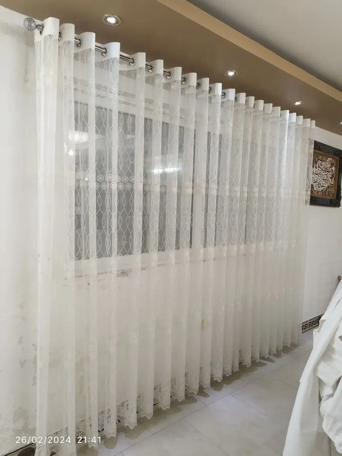 فروش فوق العاده پارچه پرده ای|پرده، رانر، رومیزی|سرخرود, |دیوار