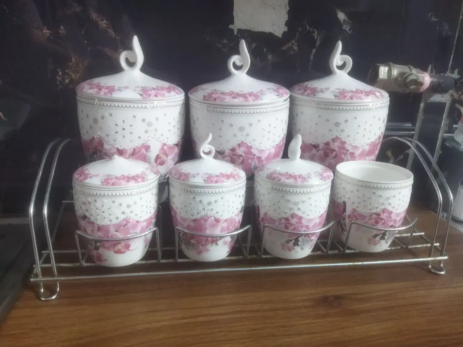 پاسماوری|آب‌چکان و نظم‌دهنده ظروف|قم, نیروگاه|دیوار