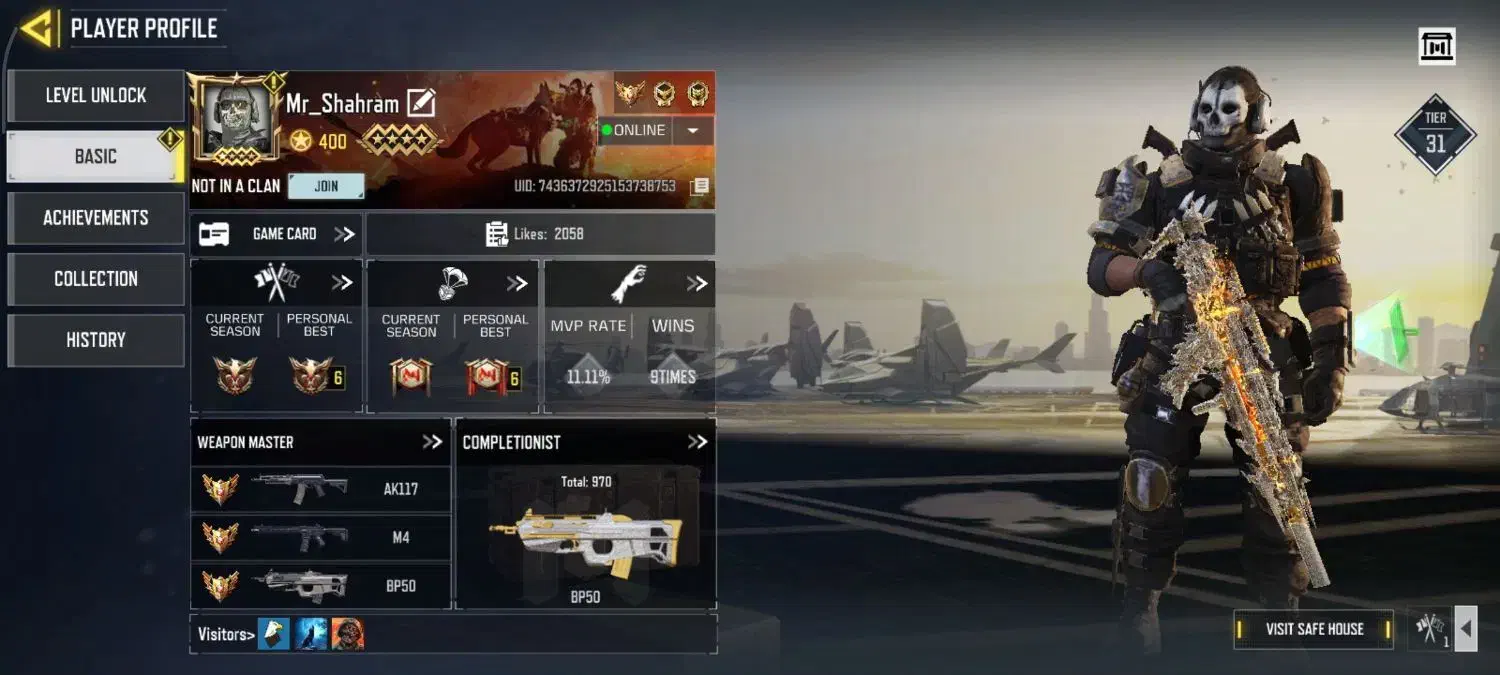 اکانت مهندسی شده کالاف|کنسول، بازی ویدئویی و آنلاین|خرمآباد, |دیوار