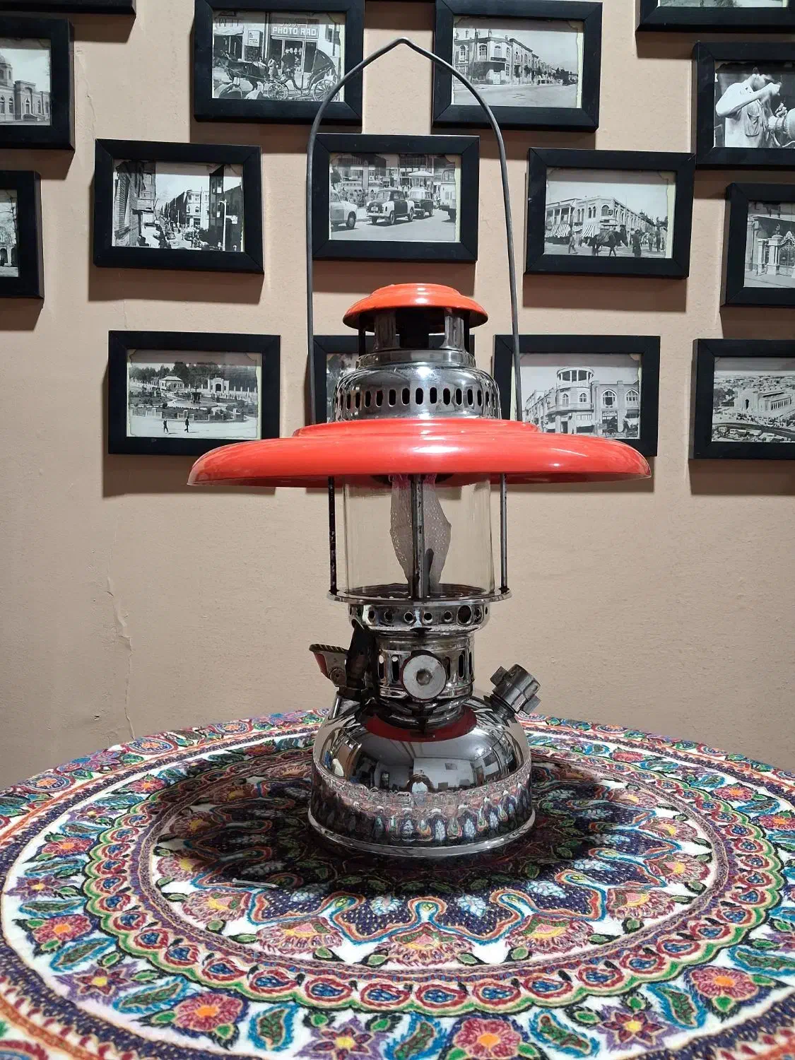 چراغ زنبوری کلمکس|کلکسیون اشیاء عتیقه|رفسنجان, |دیوار