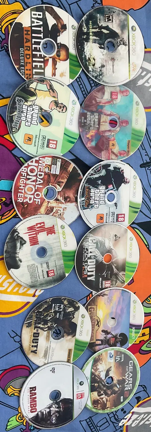 فروش بازی ایکس باکس۳۶۰xbox360به صورت عمده|کنسول، بازی ویدئویی و آنلاین|تهران, دربند|دیوار