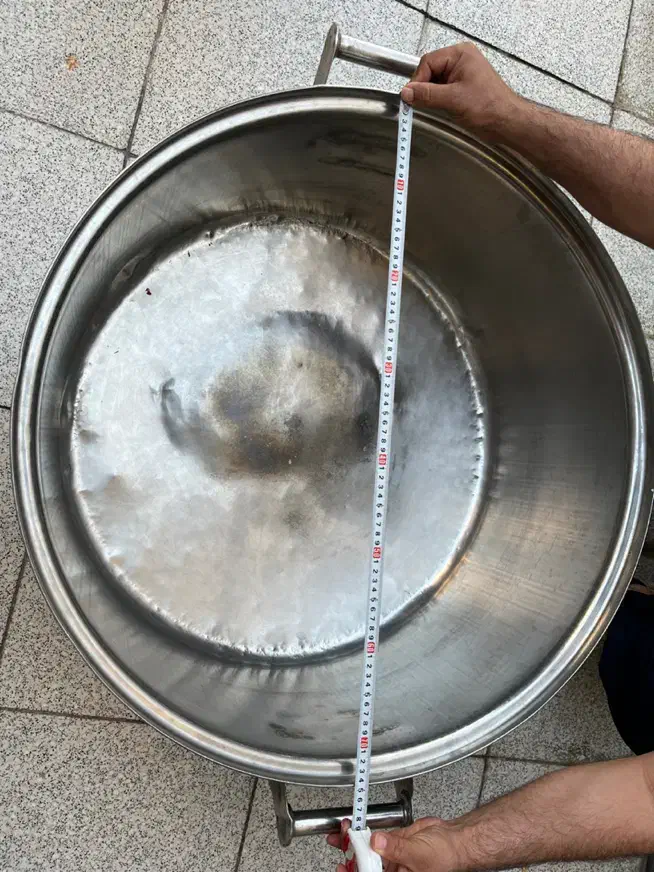 دیگ استیل ضخیم|ظروف پختوپز|رامهرمز, |دیوار