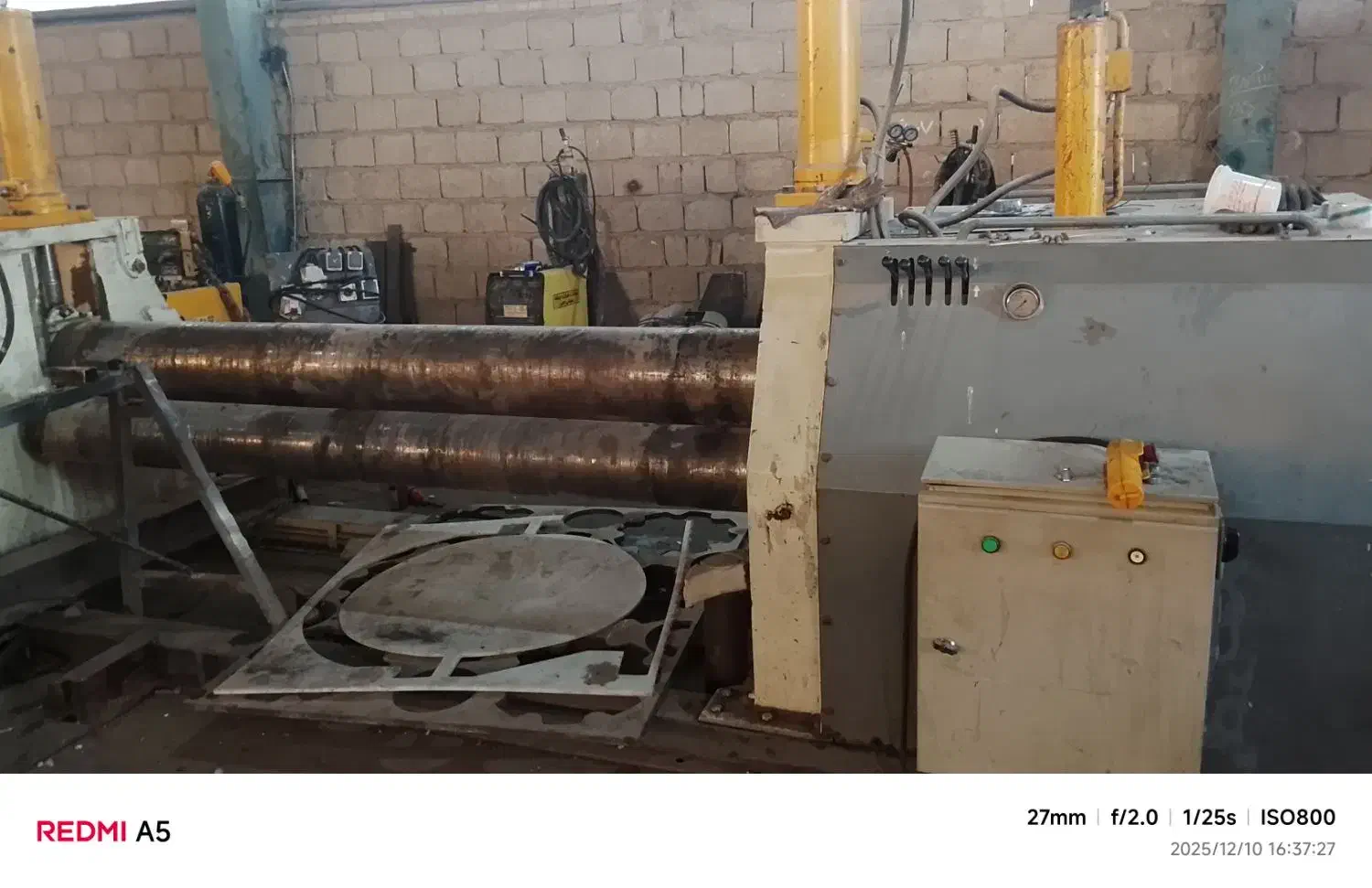 خدمات رولکاری و نورد ورق5تا20میل|خدمات پیشه و مهارت|نجفآباد, گلدشت|دیوار