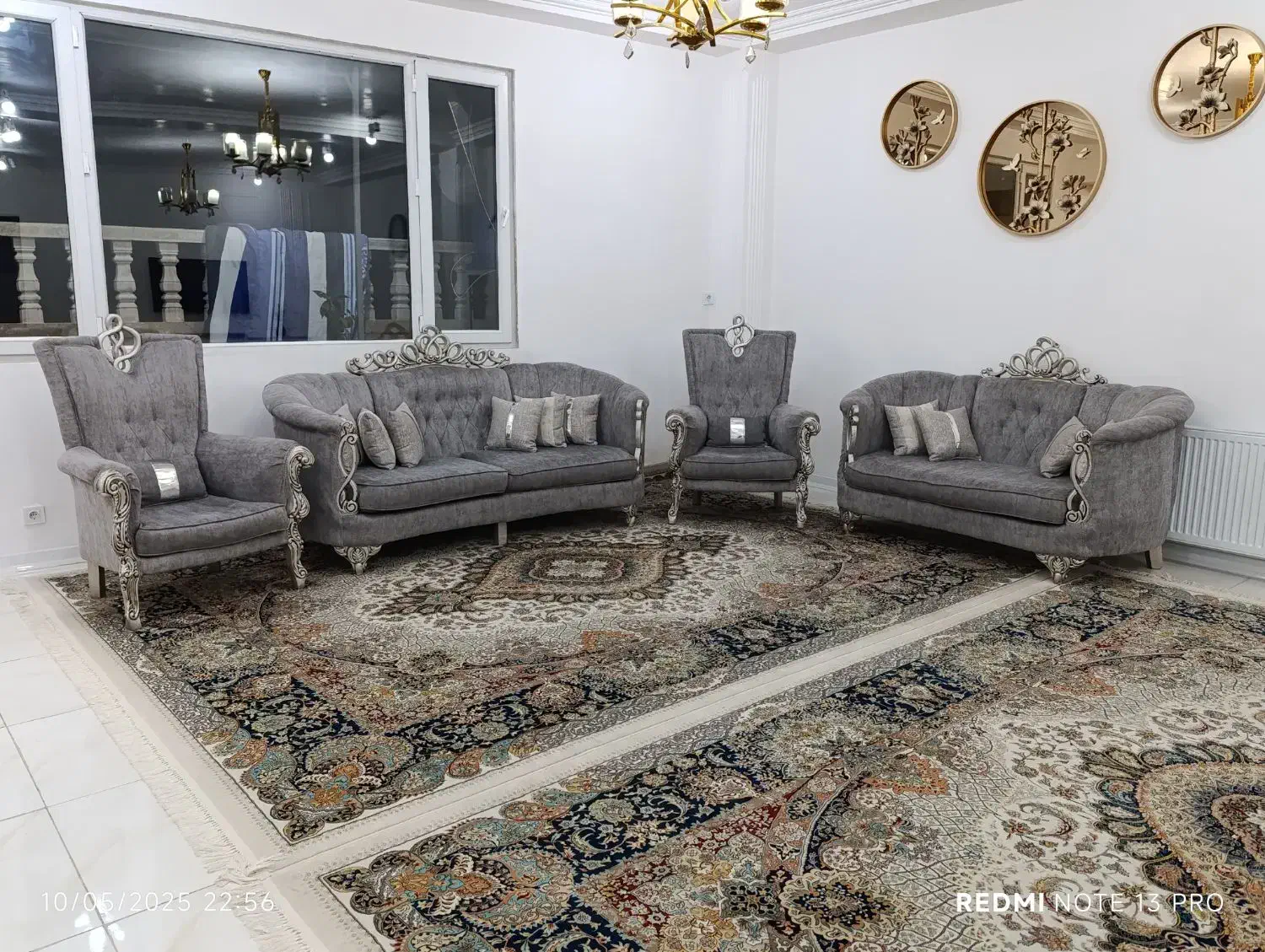 مبلمان هفت نفره طرح ملودی|مبلمان خانگی و میز عسلی|ایلام, |دیوار