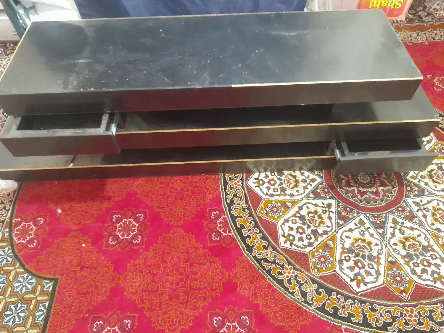 میز ال ای دی و تلویزیون شکسته سامسونگ|تلویزیون و پروژکتور|کوهدشت, |دیوار