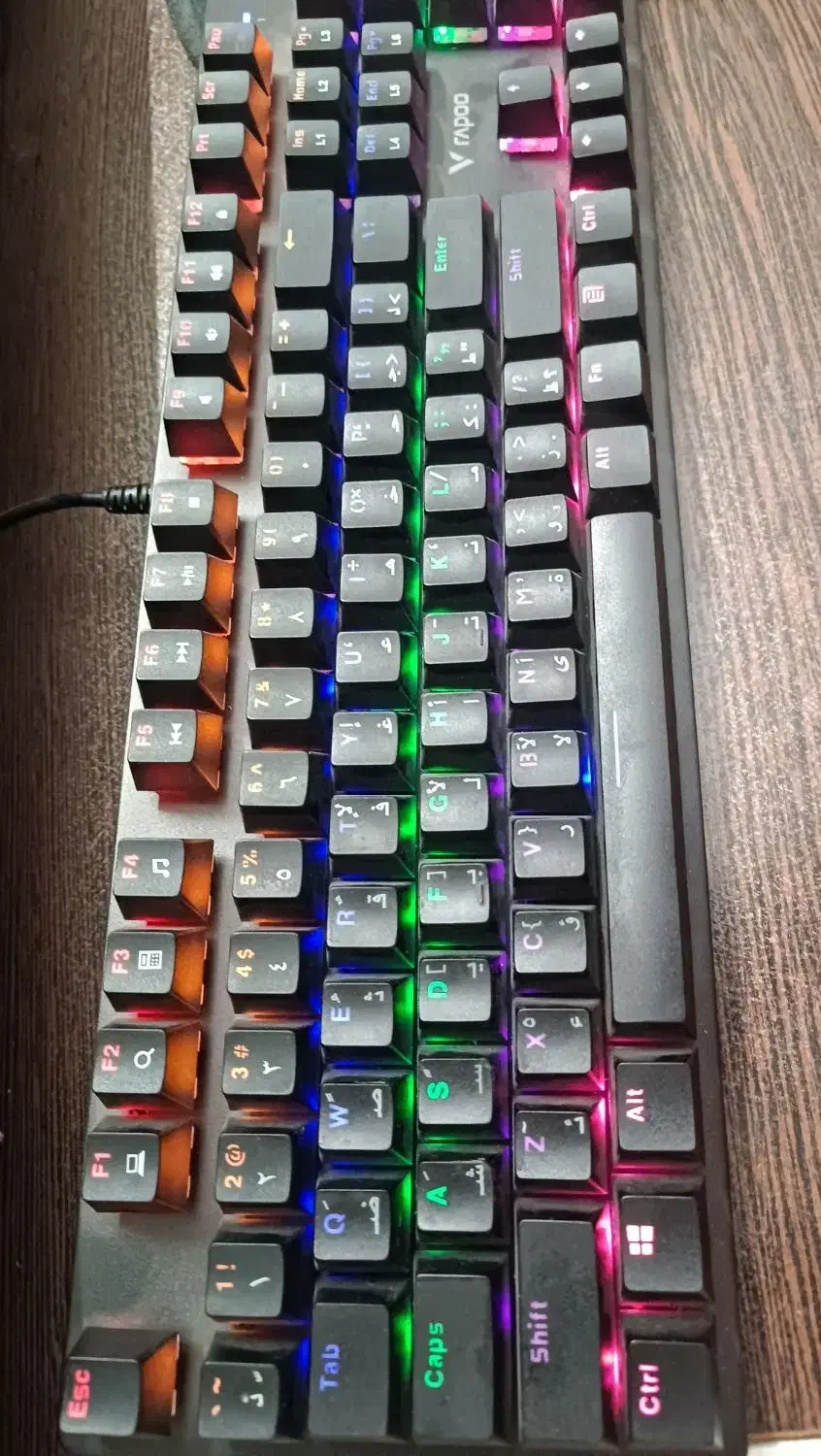 کیبورد گیمینگ رپو مدل v500se|قطعات و لوازم جانبی رایانه|تهران, ایران|دیوار