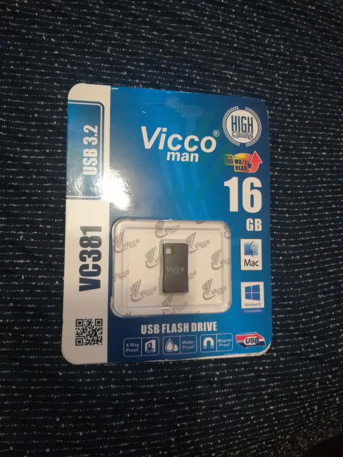 فلش 16 گیگ Viccoman VC381 با سرعت 3.2|قطعات و لوازم جانبی رایانه|اردبیل, |دیوار