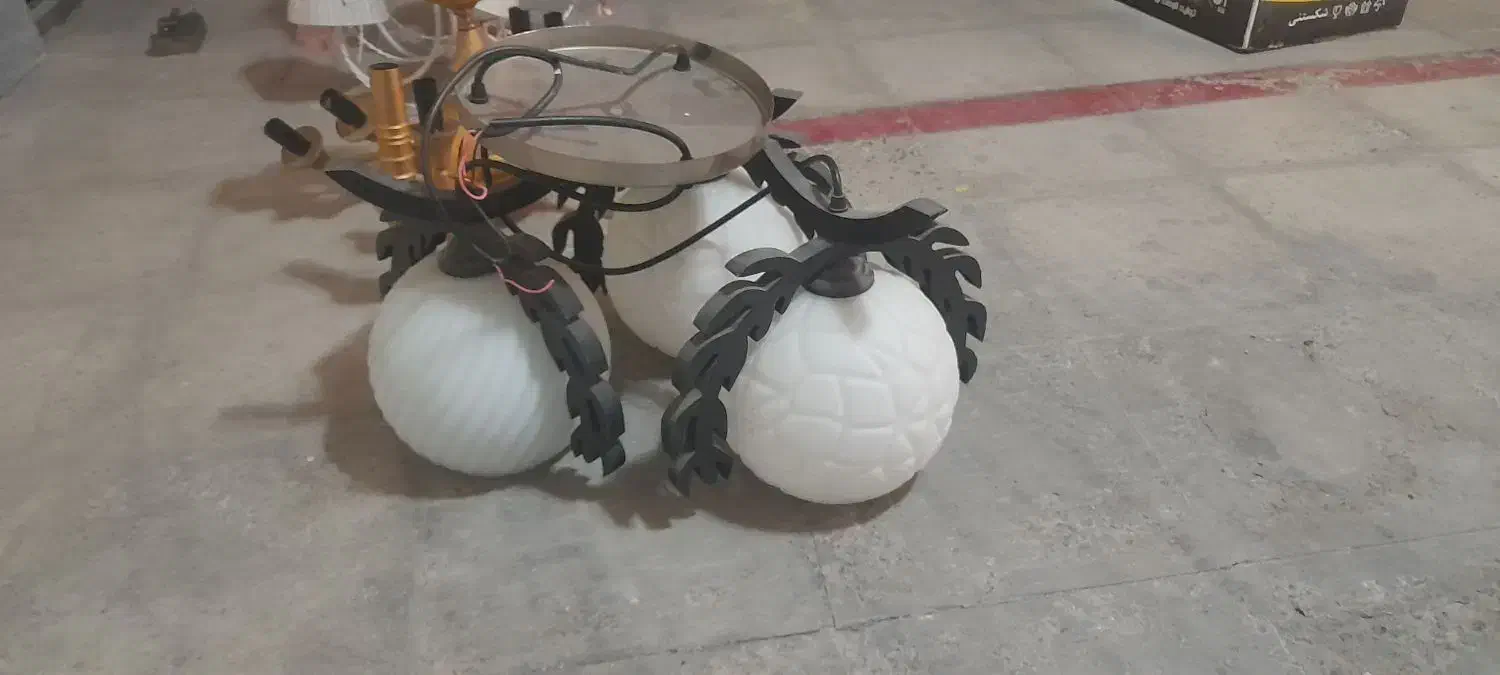 لوستر درحد نو|لوستر و چراغ آویز|ماهدشت, |دیوار