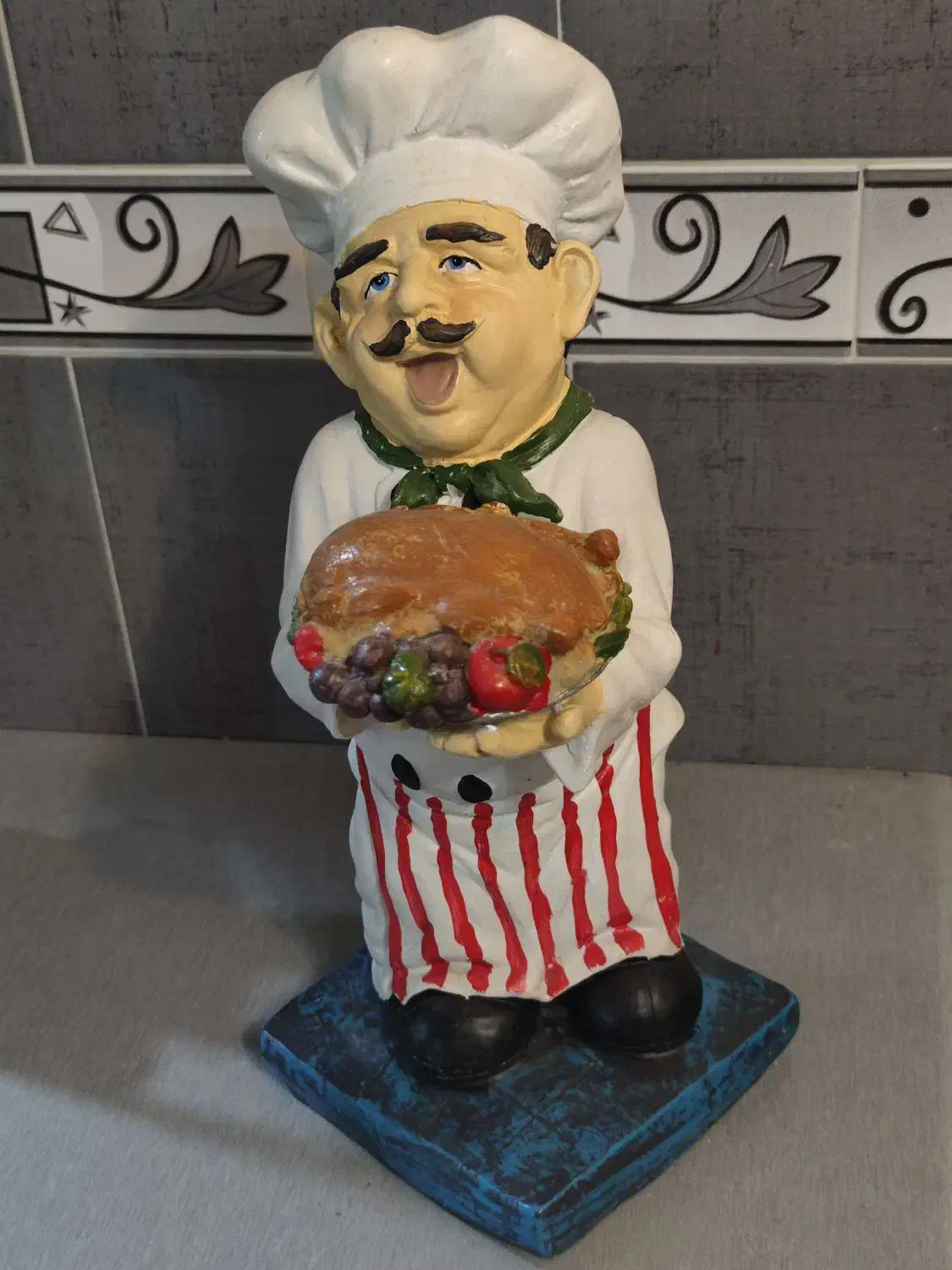 تندیس آشپز|مجسمه، تندیس، ماکت|رشت, ساغری سازان|دیوار