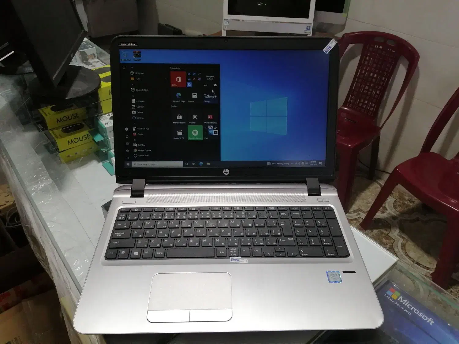 لپتاپ hp probook G3  core i5 رم8 ساخت ژاپن|رایانه همراه|سراوان, |دیوار