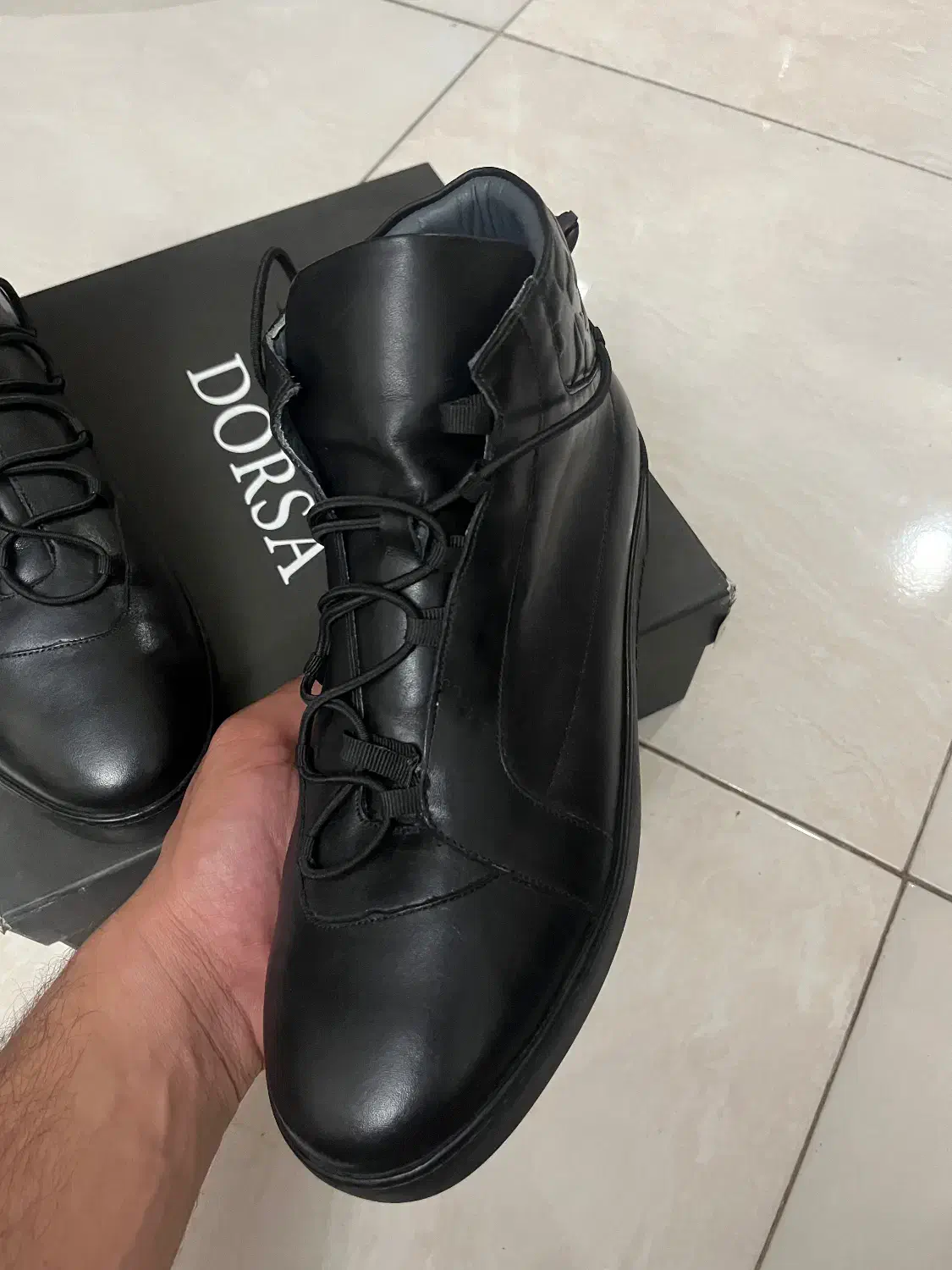 نیم بوت چرم درسا سایز ۴۲|کیف، کفش، کمربند|تهران, نصرت|دیوار