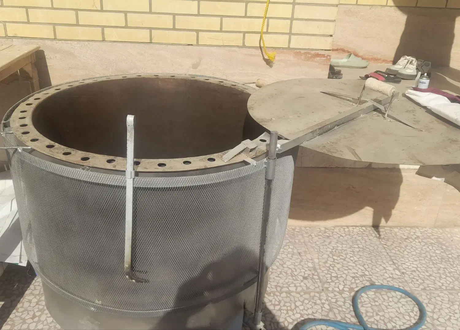 تنور گازی ۶ نونه|اجاق گاز و لوازم برقی پختوپز|شاهینشهر, شهرک گلدیس|دیوار