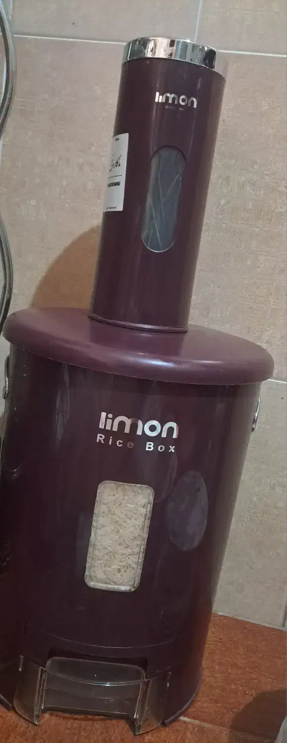 سطل برنج وماکارونی|ظروف نگهدارنده، پلاستیکی، یک‌بارمصرف|شیراز, تندگویان|دیوار