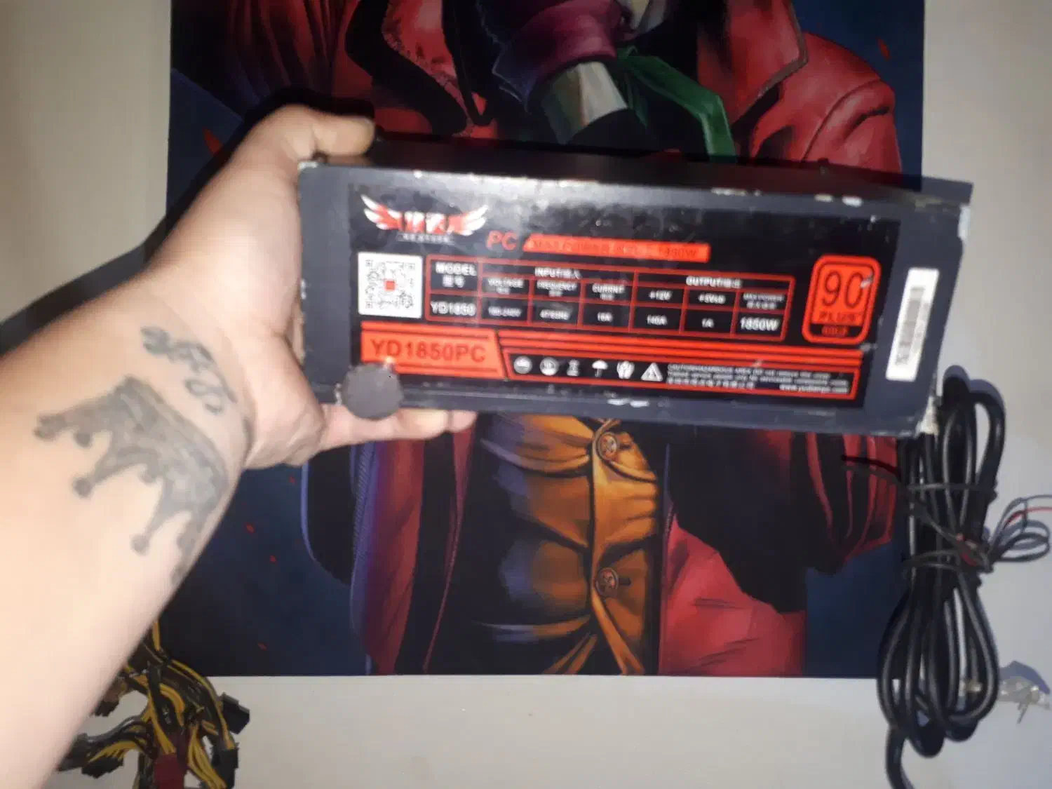 پاور اصلی در حد نو.|قطعات و لوازم جانبی رایانه|ایزدشهر, |دیوار