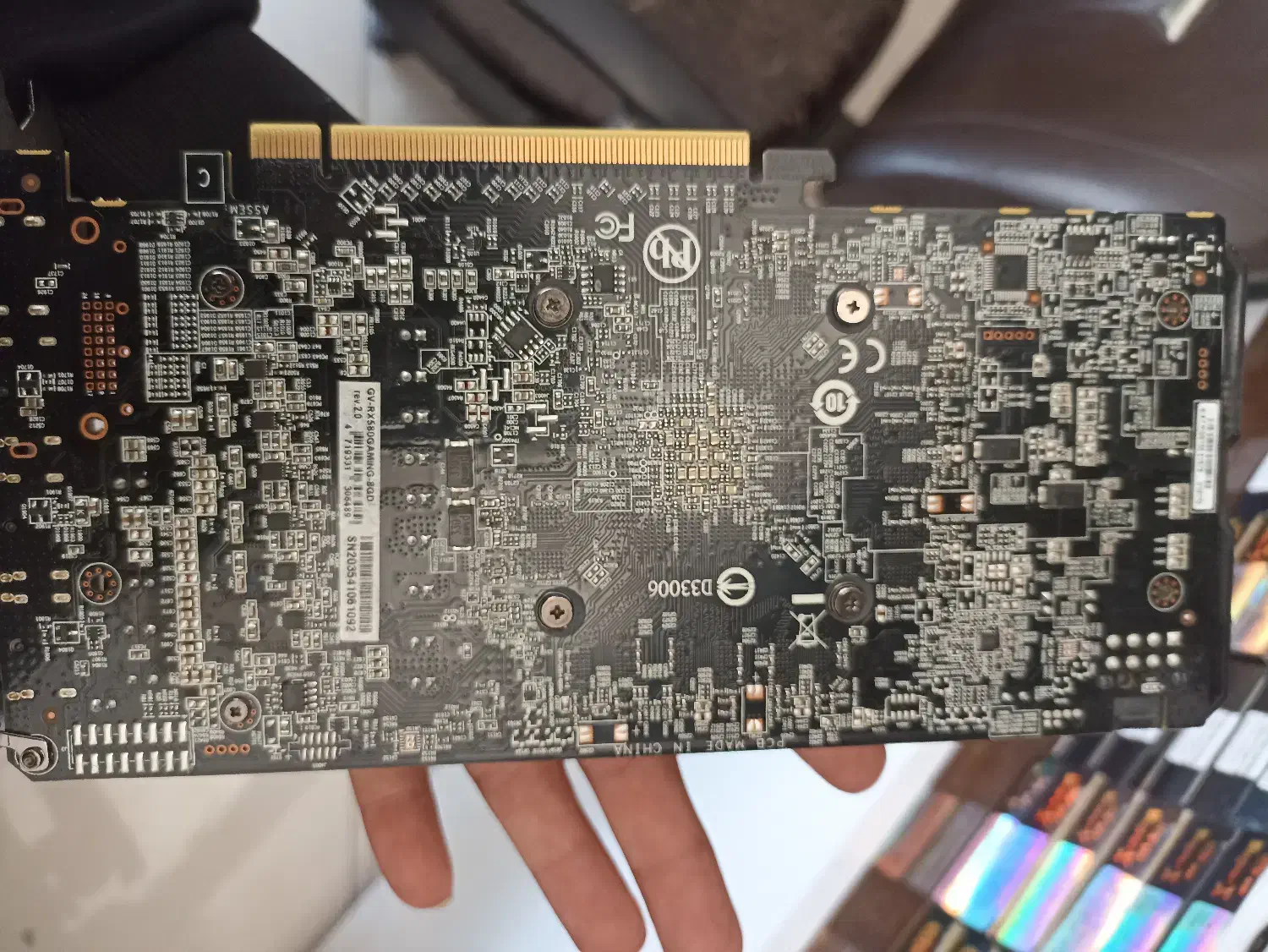 کارت گرافیک RX 580 Gigabyte 8 GIG|قطعات و لوازم جانبی رایانه|گلبهار, شهر جدید گلبهار|دیوار