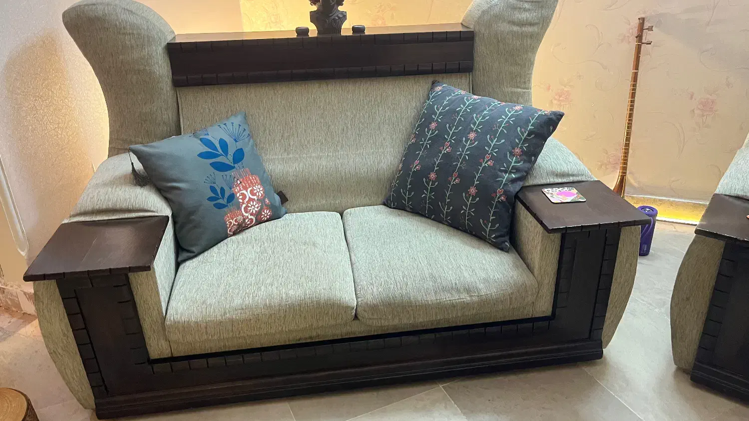 مبلمان ۶ نفره تمیز|مبلمان خانگی و میز عسلی|تهران, کاج|دیوار