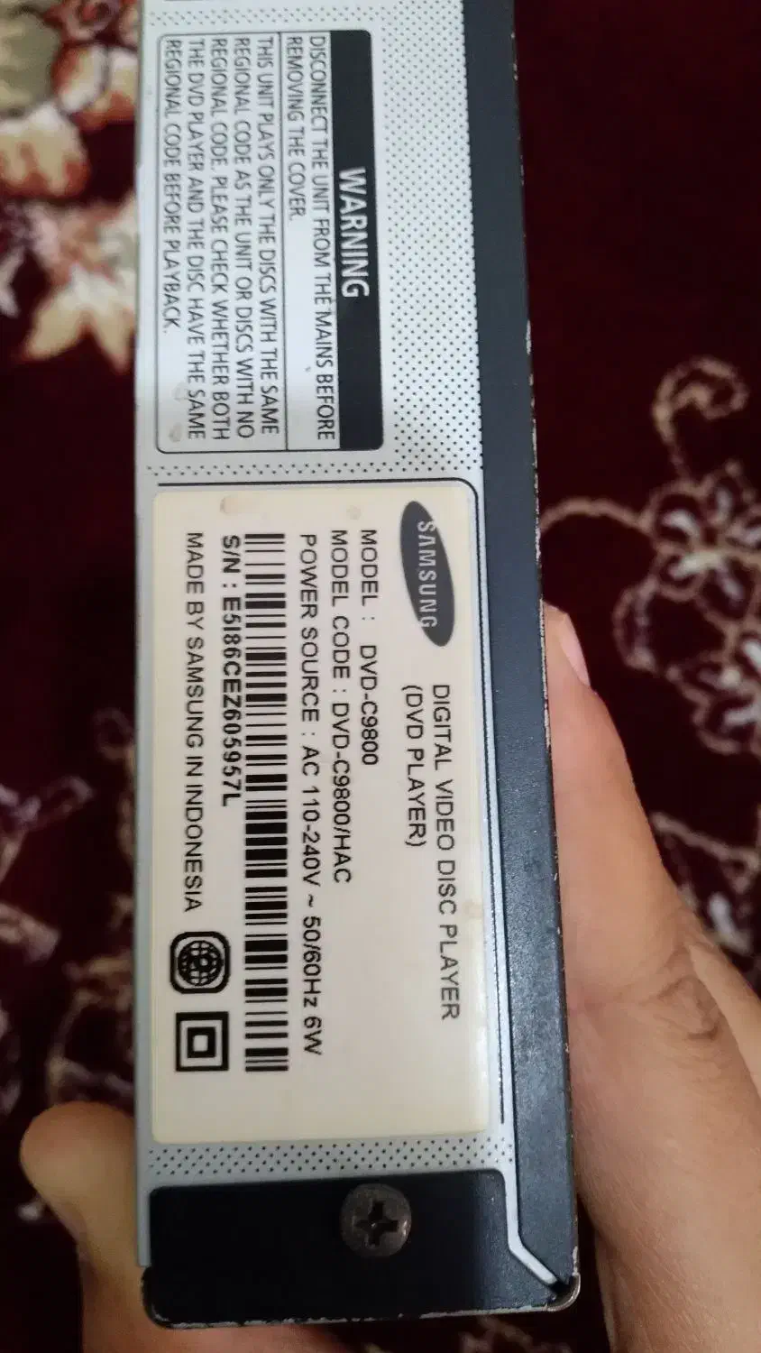 دویدی سامسونگ|پخشکننده DVD و ویدیو|سوسنگرد, |دیوار