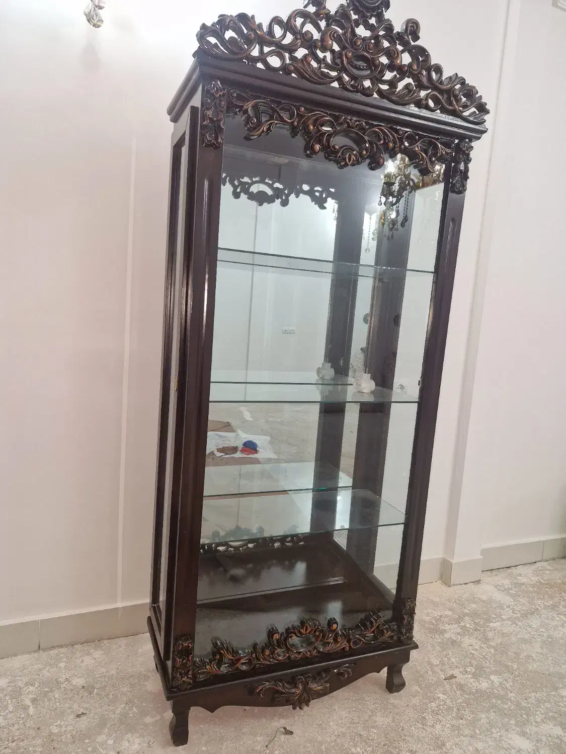 بوفه تمام چوب|بوفه، ویترین، کنسول|تبریز, |دیوار