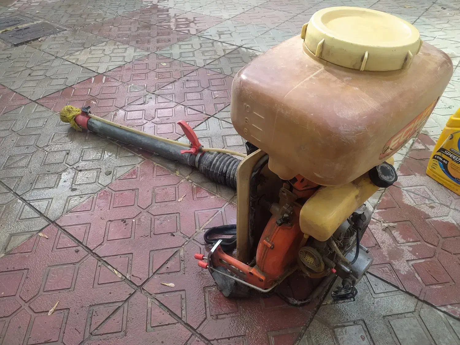 سم پاش کوله ای بنزینی ژاپنی|ابزارآلات|صالح آباد, |دیوار