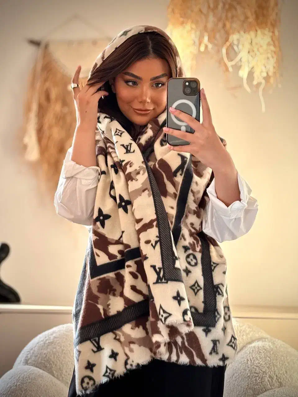 شال موهر ریچ استار، مناسب پاییز و زمستان|لباس|سهند, |دیوار