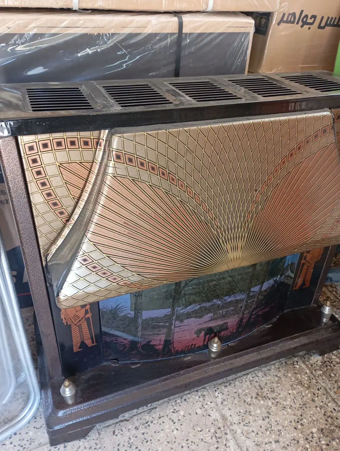 بخاری گازی مشهد دوام در حد نو..|بخاری، هیتر، شومینه|پارس‌آباد, |دیوار