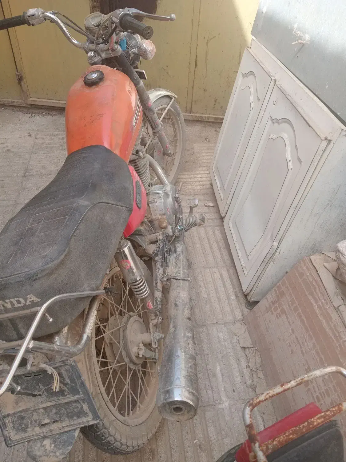 موتور هندا سی جی ژاپنی 125سالم مزایده ای|موتورسیکلت|رباط‌کریم, وهن آباد|دیوار