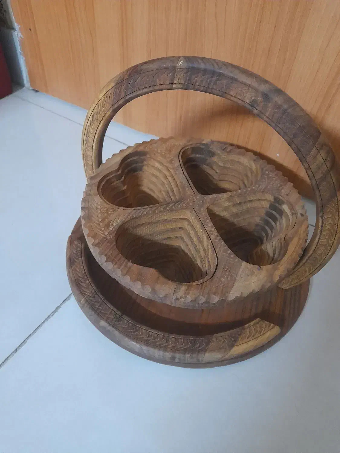 آجیل خوری،میز ،سطل چوبی|صنایع دستی و سایر لوازم تزئینی|مشهد, هنرور|دیوار