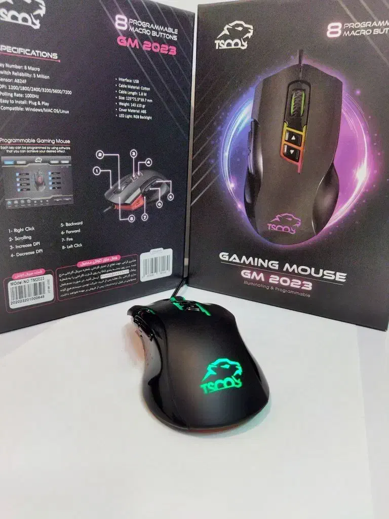 10 عدد ست موس و کیبورد گیمینگ تسکو|قطعات و لوازم جانبی رایانه|مشهد, ولیعصر (شهرک غرب)|دیوار
