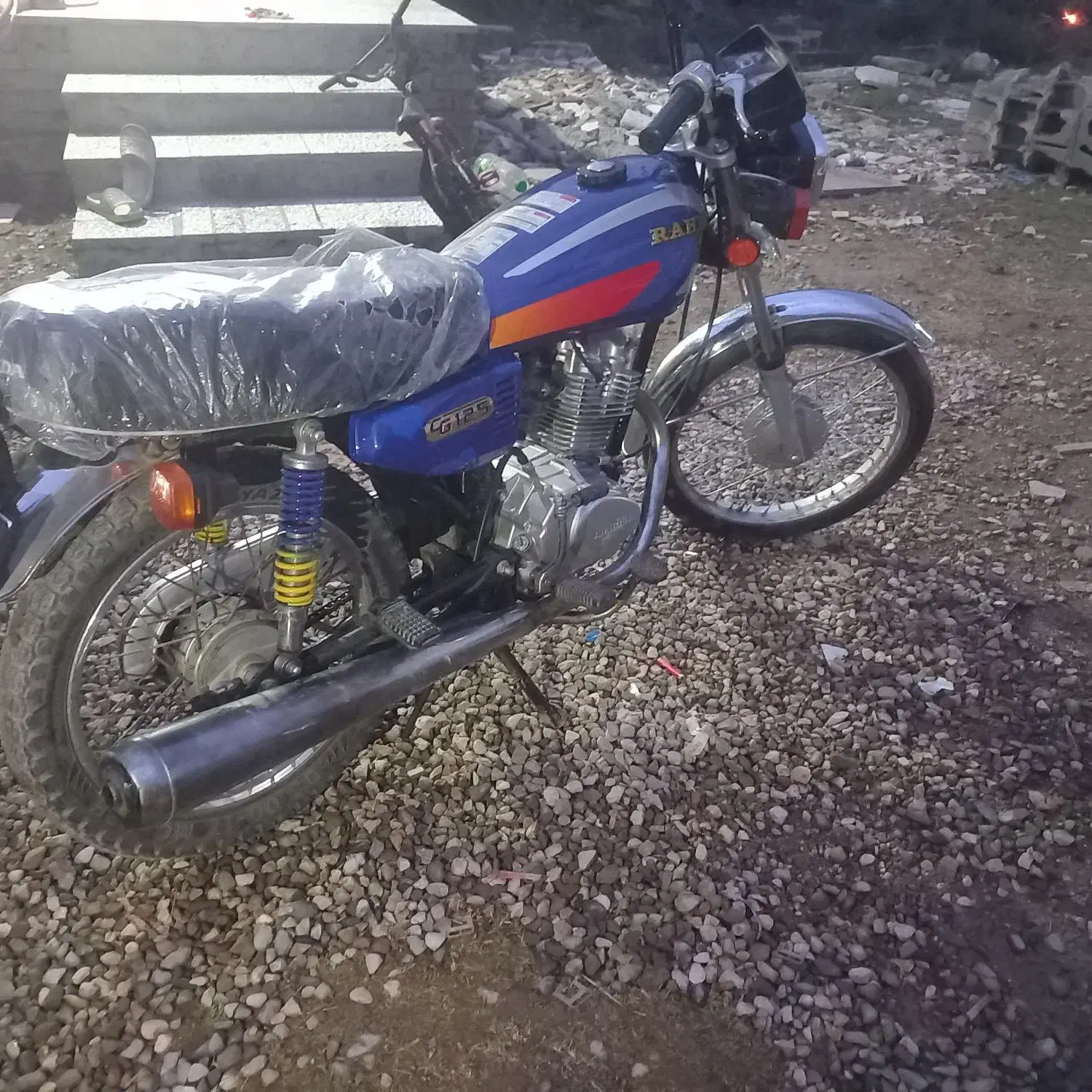 موتور مزایده رهرو مدل ۹۱|موتورسیکلت|گنبد کاووس, |دیوار