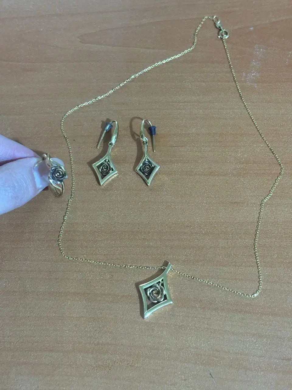 نیم ست زیبای نو|جواهرات|خرم‌آباد, |دیوار