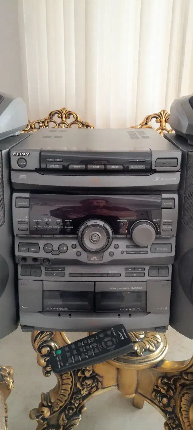 ضبط صوت سونی HCD مدل GR8 مدلSony اصل ژاپن|سیستم صوتی خانگی|تهران, اختیاریه|دیوار