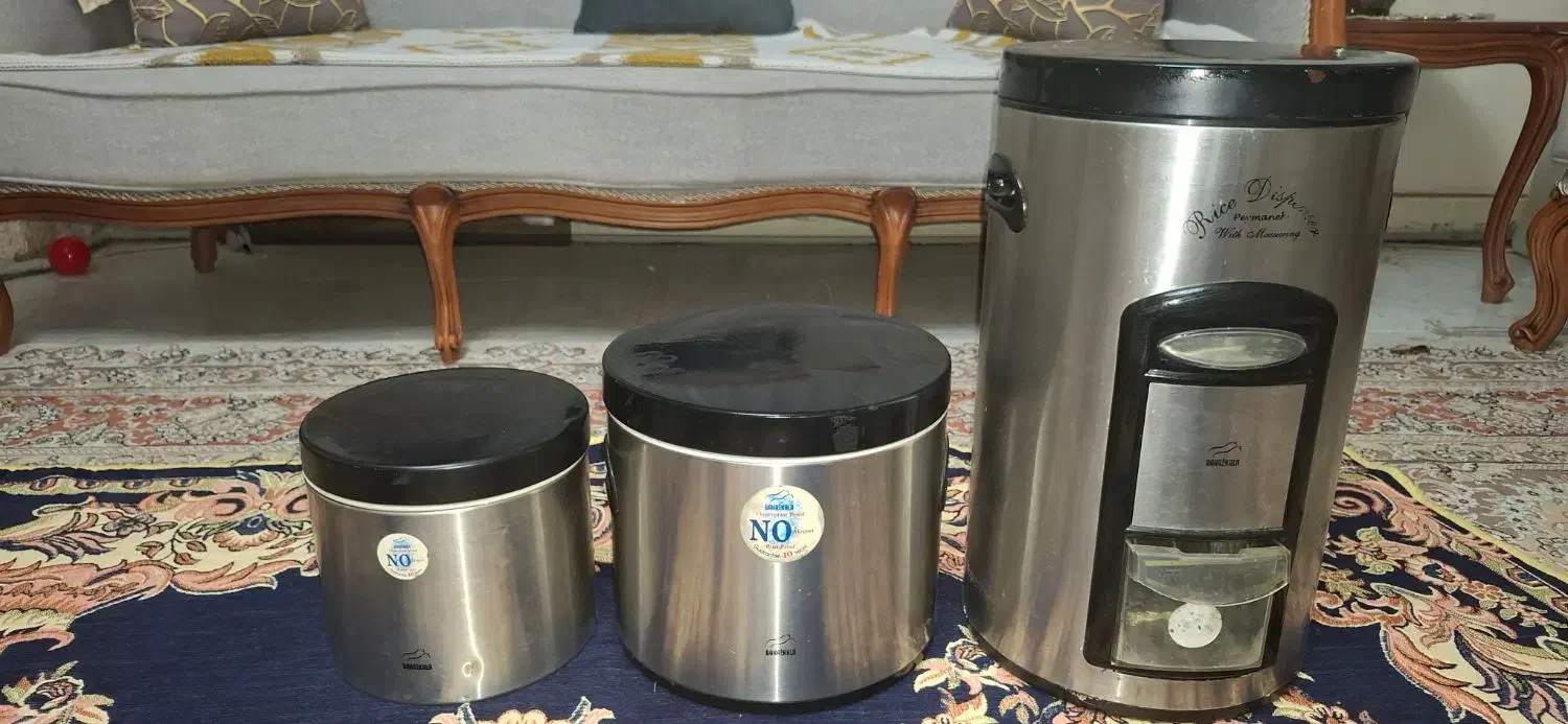 جا برنجی و قند شکر|ظروف نگهدارنده، پلاستیکی، یکبارمصرف|قدس, شهرقدس|دیوار