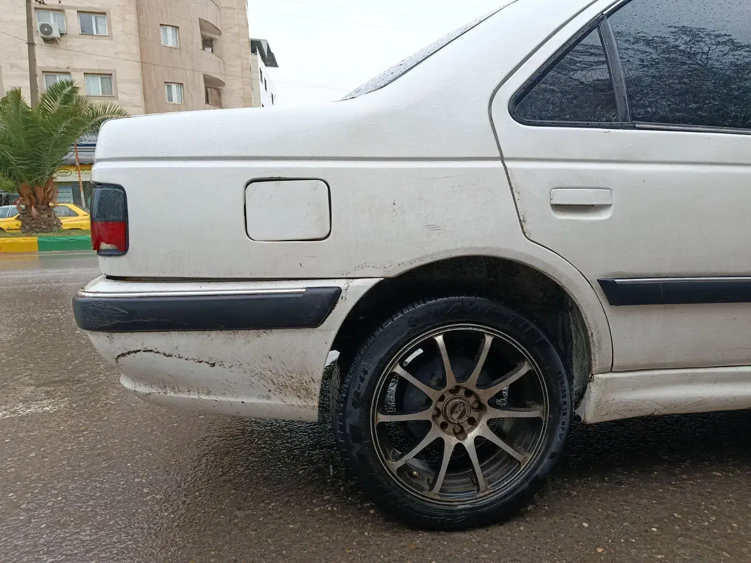 رینگ و لاستیک اسپرت ptc در حد نو با هم|قطعات یدکی و لوازم جانبی|علیآباد کتول, |دیوار