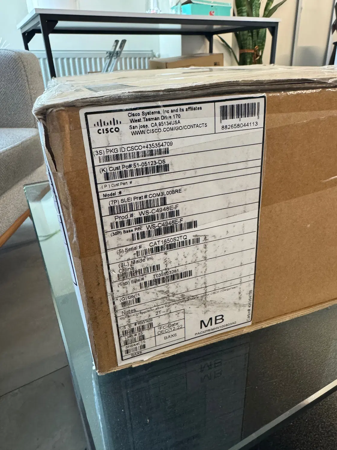 سوییچ cisco 4948E-F|مودم و تجهیزات شبکه|تهران, عباس‌آباد|دیوار