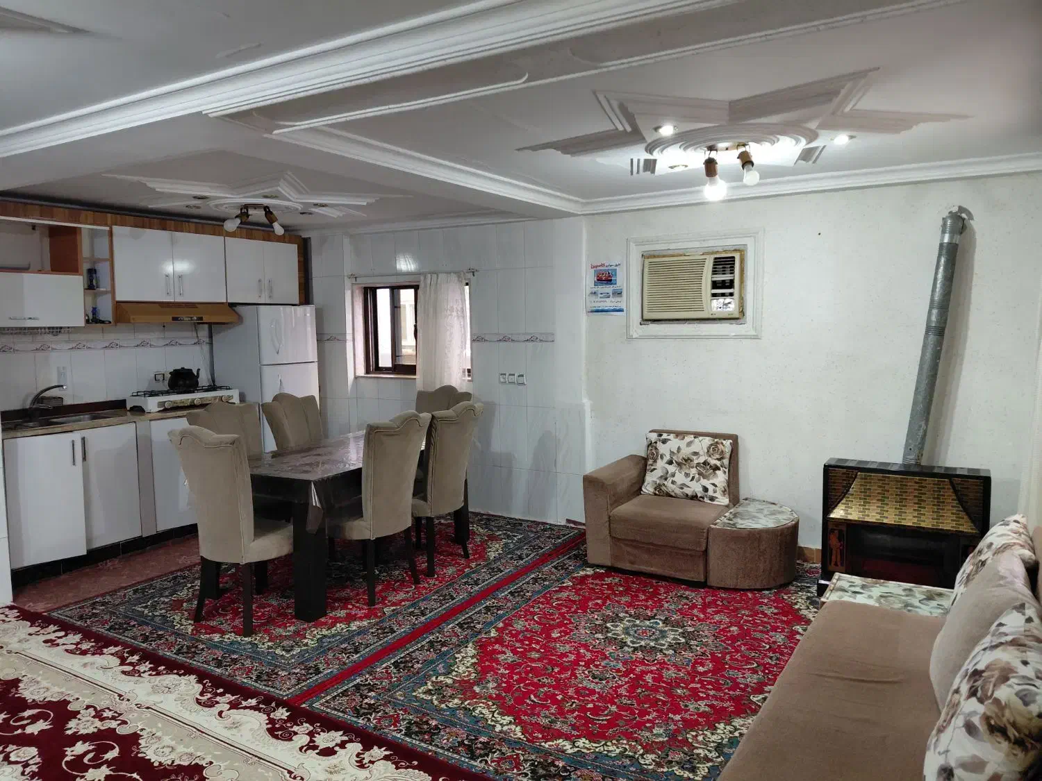 اجاره ارزان واحد دوخواب درگیسوم|اجارهٔ کوتاهمدت آپارتمان و سوئیت|اسالم, |دیوار