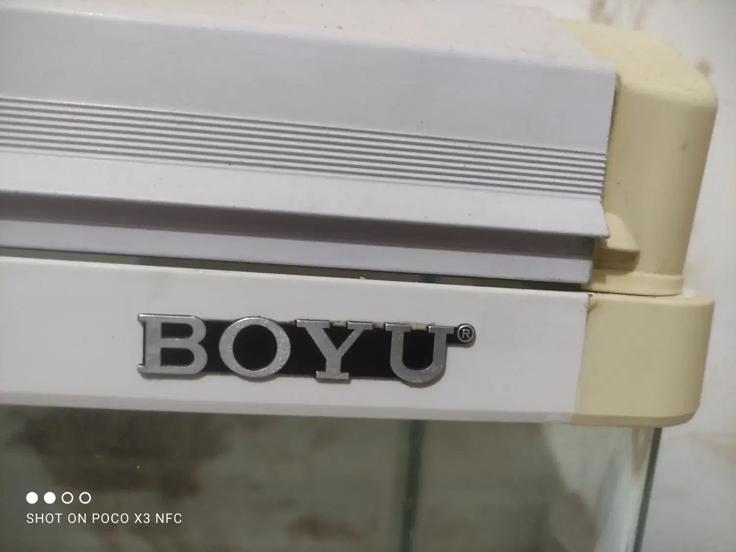 آکواریم ‌خارجی شیشه خم|ماهی|ابریشم, |دیوار