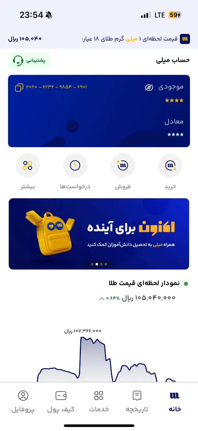 با ثبت نام رایگان در میلی،طلا هدیه بگیر|کارت هدیه و تخفیف|شیراز, ستارخان|دیوار