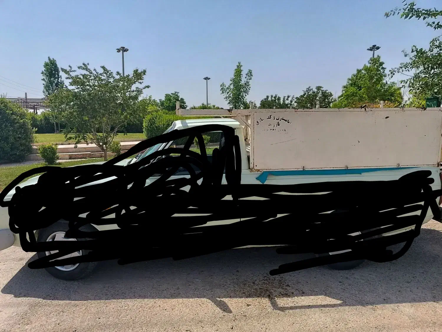 وانت فروشی نی باربند فقط فروشی هست با کفش|خودرو سواری و وانت|کوهدشت, |دیوار