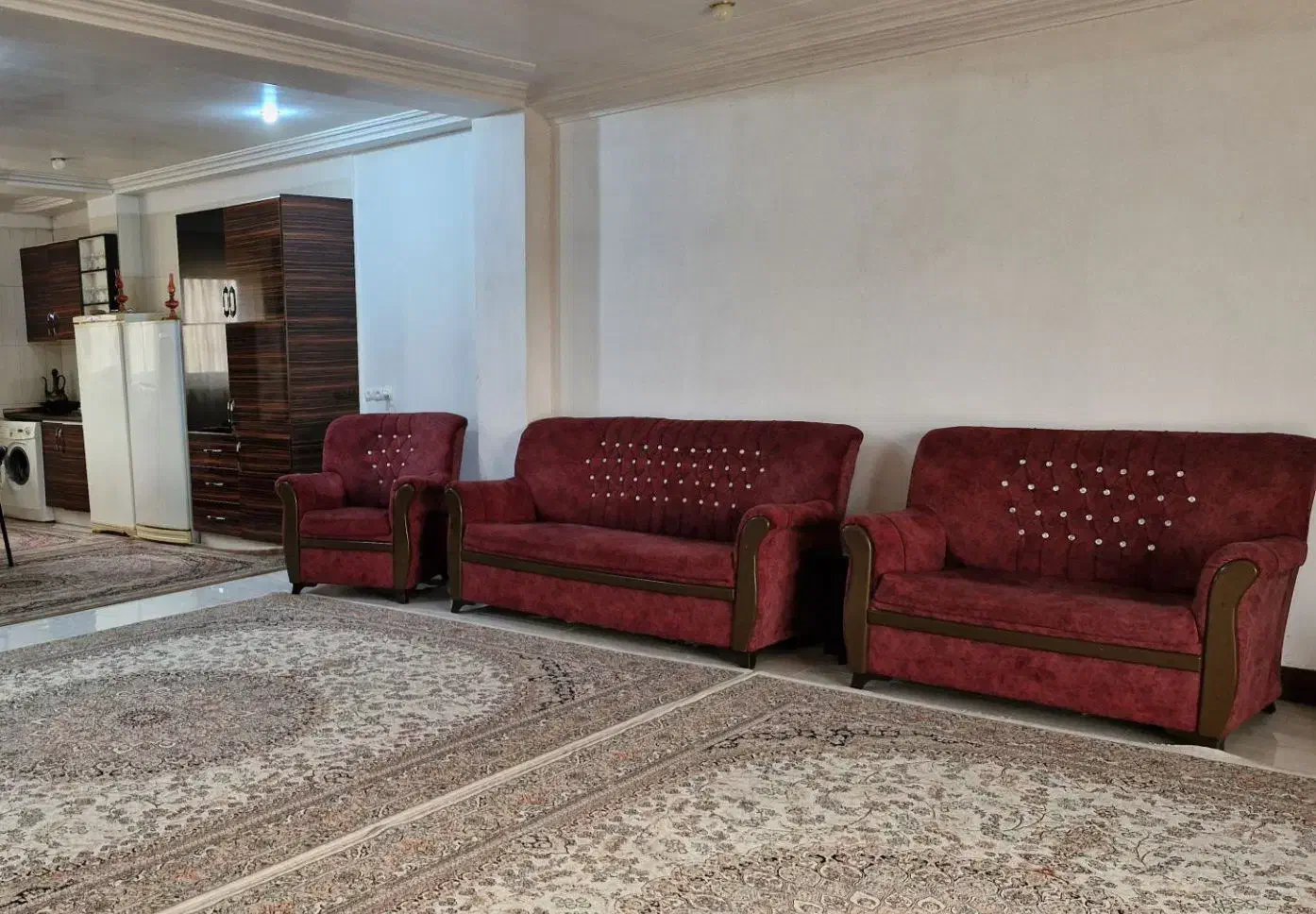 فروش مبل ۹ نفره دست دو|مبلمان خانگی و میز عسلی|فاضل آباد, |دیوار