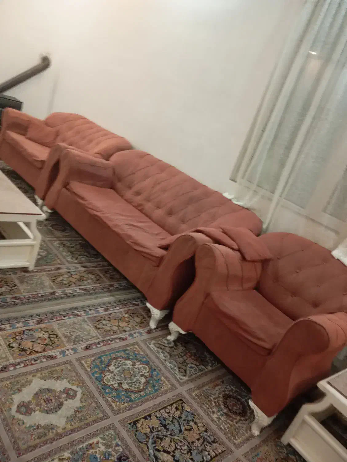 مبلمان 7نفره|مبلمان خانگی و میز عسلی|شاندیز, |دیوار