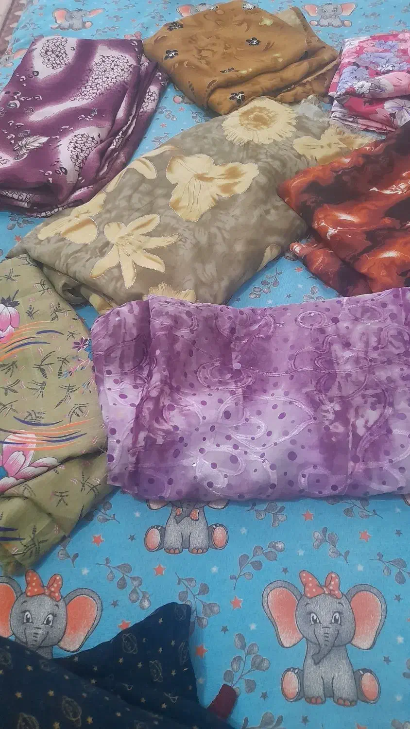 پارچه ۲متری زنانه ۱۵۰تومان قواره ای|لباس|گرگان, |دیوار