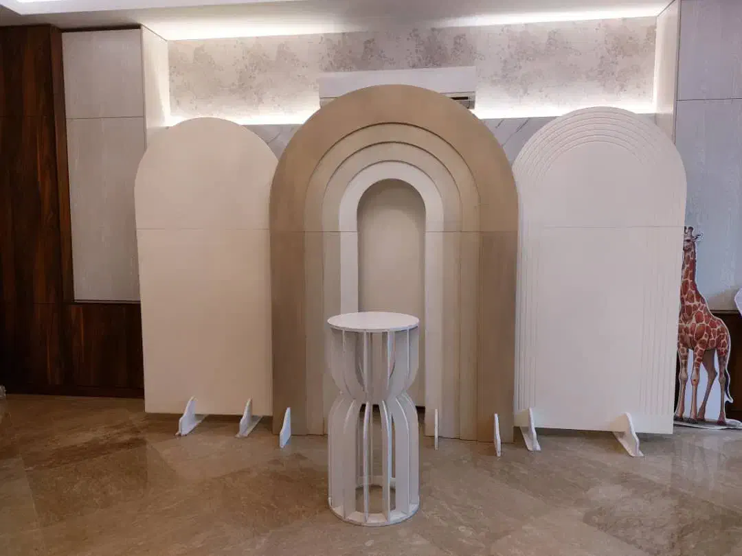 فروش بک گراند چوبی بادکنک آرایی|اسباب‌‌بازی|اصفهان, ارغوانیه|دیوار