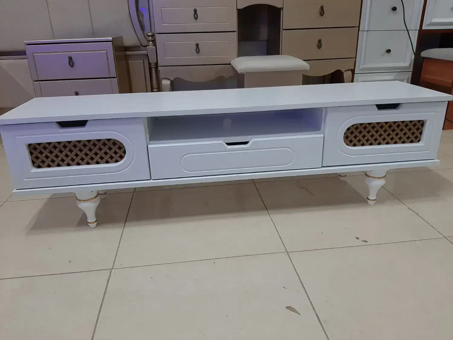 میز LCD حصیری|میز تلویزیون|شهرکرد, |دیوار