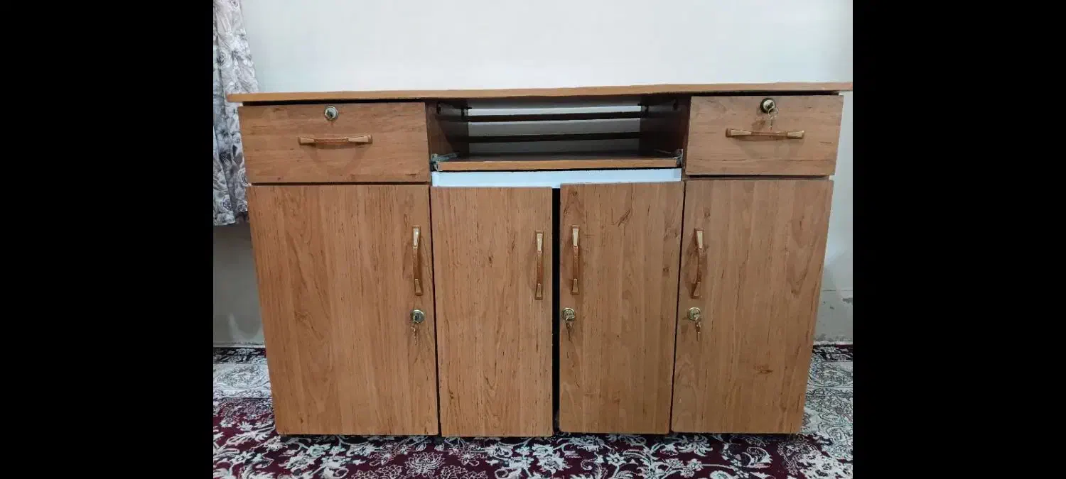 میز کامپیوتر کمددار بزرگ و مستحکم|میز تحریر و کامپیوتر|مشهد, ابوذر|دیوار