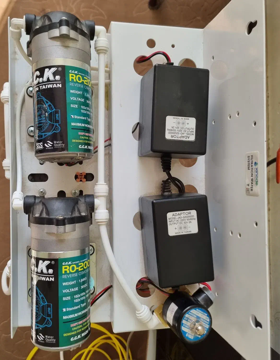 اب تصفیه کن نیمه صنعتی|آب‌سردکن و تصفیه آب|بافت, |دیوار