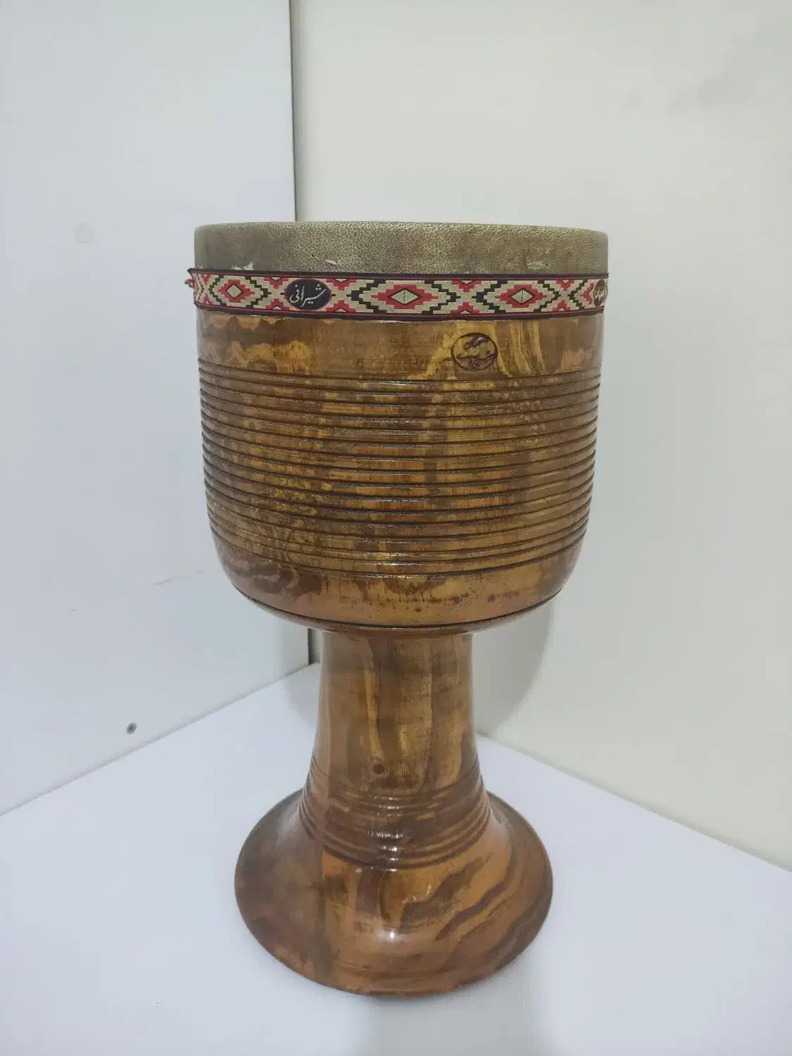 تنبک تک مهر شیرانی با کاور|سازهای سنتی|رودهن, |دیوار