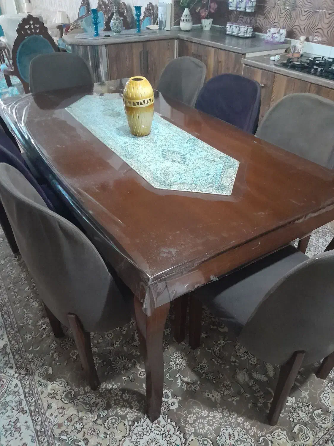 میز ناهارخوری|میز و صندلی غذاخوری|علی‌آباد کتول, |دیوار