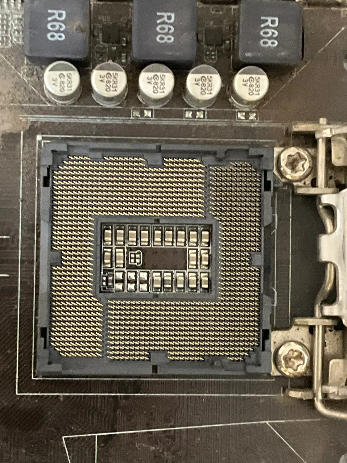 مادربرد ASUS P8H61 + cpu|قطعات و لوازم جانبی رایانه|تهران, تهرانسر شرقی|دیوار